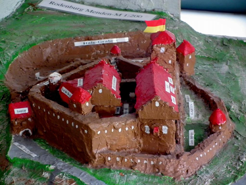 Model der Rotenburg von Heinrich Hammerschmidt